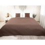 Покривало 220х240 "Chocolate" шоколадно-бежеве