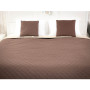 Покривало 220х240 "Chocolate" шоколадно-бежеве