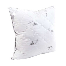 Подушка 70х70 зі штучним лебединим пухом "Swan Luxury"