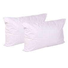 Набір наволочок 50х70 бязь 2шт "Білий вензель"