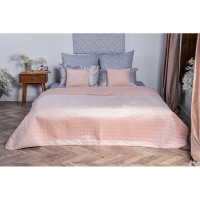 Покривало 180х220 велюр 340.55_Apricot