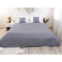 Покривало 220х240 "Grey" світло сірий+темно сірий