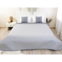 Покривало 220х240 "Grey" світло сірий+темно сірий