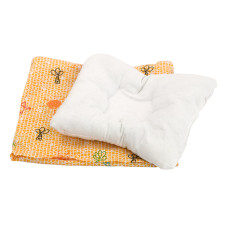 Подушка 25х28 силіконова "Батерфляй" з наволочкою 308_Baby