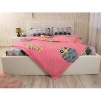 КПБ сімейний "Owl" сатин набивний