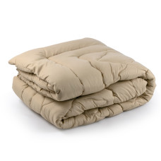 Ковдра 155х210 вовняна дизайн бежева