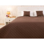 Покривало 140х200 "Барселона" шоколадно-молочне