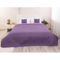 Покривало 220х240 "Violet" бузково-ожинове