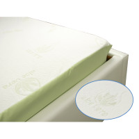 Наматрацник водонепроникний з висотою 90х200xh30 843СВ_Aloe Vera