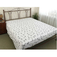 Підковдра 175х215 бязь набивна 58.114Б_Fly white