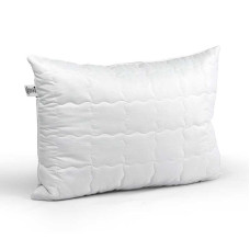 Подушка 50х70 силіконова стьобана Warm Silver