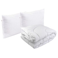 Набір ковдра 200х220 + 2 подушки 50х70 силіконовий