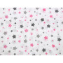 Пелюшка ситець 95*110 Зірочки рожеві