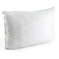 Подушка 50х70 силіконова стьобана на блискавці 310.52_Wave Руно