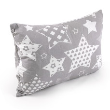 Подушка 50х70 силіконова стьобана на блискавці