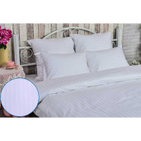 КПБ півтораспальний "1х1" сатин страйп