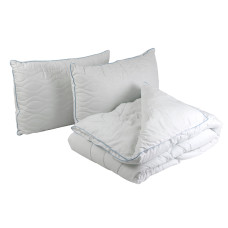 Набір Ковдра 200*220+2 подушки 50*70 з силік. 925.52СЛУ_Wave Руно