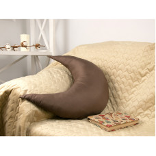 Подушка фігурна 312.52_Міcяць_Шоколадний