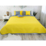 Покривало 220х240 мікрофайбер 330.52У_Yellow Grey