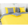 Покривало 220х240 мікрофайбер 330.52У_Yellow Grey