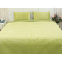 Покривало 150х220 велюр 360.55_Green banana