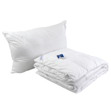 Ковдра+подушка зі штучного лебединого пуху