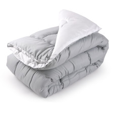 Ковдра 140х205 зимова силіконова 321.52_Grey White