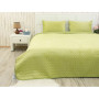 Покривало 180х220 велюр 340.55_Green banana