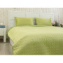Покривало 180х220 велюр 340.55_Green banana