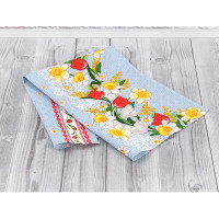 Рушник 45х80 ваф.наб 202.15_Весняні квіти_2