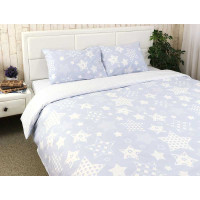 КПБ євро "Blue star" бязь набивна