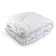 Ковдра 140х205 силіконова біла Вафелька