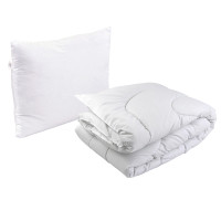 Набір ковдра 140х205 + подушка 50х70 силіконовий