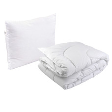 Набір ковдра 140х205 + подушка 50х70 силіконовий