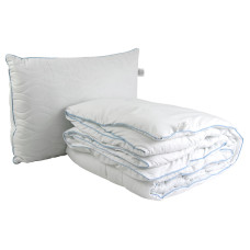 Ковдра 140х205см +подушка 50х70 см силікон Wave Руно