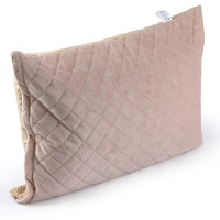 Чохол на подушку велюр 50х70 382.55_Apricot ромб