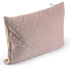 Чохол на подушку велюр 50х70 382.55_Apricot ромб