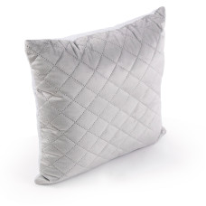 Подушка 40х40 декоративна велюрова 311.55_Grey ромб