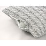 Подушка 50х70 силіконова стьобана на блискавці 310.52СМ_Grey Braid
