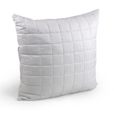 Подушка 70х70 силіконова стьобана на блискавці Elegante