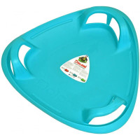 Крижанка дитяча DOLONI санки-тарілка бірюзова (06551/4)