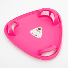 Крижанка дитяча DOLONI санки-тарілка рожева (06551/1)