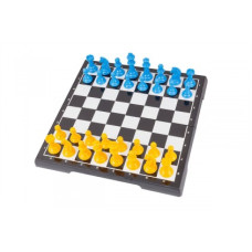 Настільна гра ТехноК Шахи 2 в 1 жовто-блакитні (TH9055)