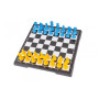 Настільна гра ТехноК Шахи 2 в 1 жовто-блакитні (TH9055)