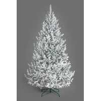 Штучна ялинка Віденська Європейська лита в горщику 2.1м засніжена (YLV21ZS)