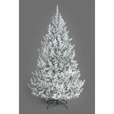 Штучна ялинка Віденська Європейська лита в горщику 2.1м засніжена (YLV21ZS)
