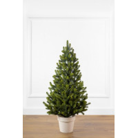 Штучна ялинка Віденська Європейська лита в горщику 0.9м весняна (YLVG09MV)