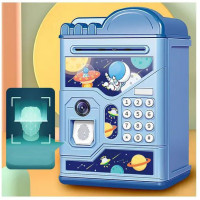 Скарбничка-сейф PIGGY Bank для особистих заощаджень блакитний (6688-37BL)