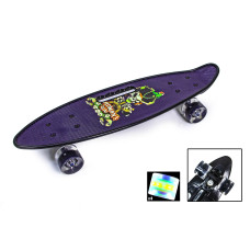 Пеніборд Penny Board Print Pirate з ручкою (1804264360)