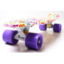 Пеніборд Penny Board Print Violet Flowers Ромашка матова (1585839865)